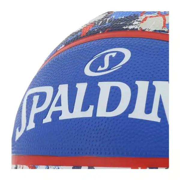 PELOTA DE BASKET SPALDING GRAFFITI GOMA BLUE RED