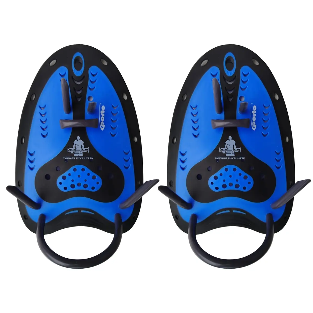Paletas o Manoplas de Natación Azul