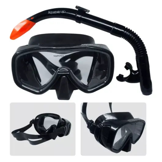 Set Mascara y Snorkel Aquatek Panoramic