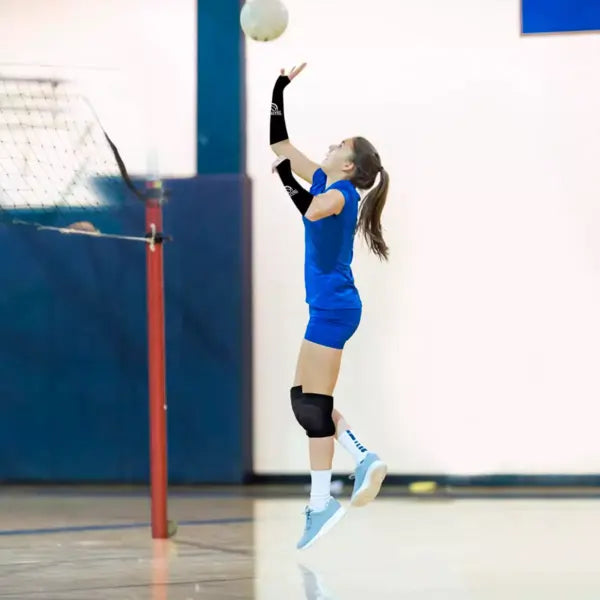 MANGAS DE VOLEY WINNER CON AGUJERO – NEGRO