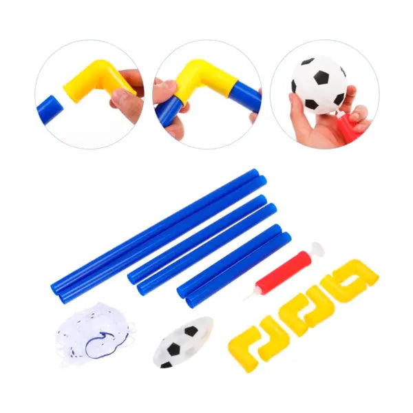 Arco Mini Fútbol Para Niños Desarmable de Plástico